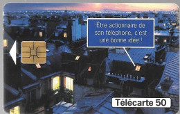 CARTE-PUBLIC-F 784-50U-SO3-09/97-DN°A 79112712-TOITS CAPITAL FRANCE TELECOM--UTILISE-TBE - 1997