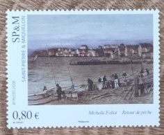 Saint Pierre Et Miquelon - YT N°924 - Retour De Pêche, Michelle Foliot - 2008 - Neuf - Unused Stamps