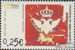 Montenegro 171 (kompl.Ausg.) Postfrisch 2008 Schlacht Von Grahovac - Montenegro