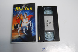 CA3 CASSETTE VIDEO VHS MULAN - Cartoni Animati