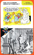 Disney Humour Quel Fut Le Grand Amour De Pygmalion ? Fiche Illustrée Documentée Mythes Et Croyances - Other & Unclassified