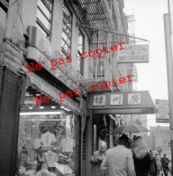 Photo Quartier Chinois New York Années 60 Format 24/24 - Plaatsen