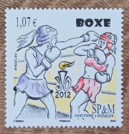 Saint Pierre Et Miquelon - YT N°1050 - Sport / Boxe - 2012 - Neuf - Ungebraucht