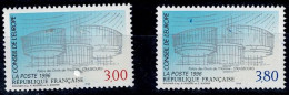 FRANCE 1996 EUROPA PALACE OF HUMAN RIGHTS MI No 53-4 MNH VF!! - Ungebraucht