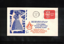 USA 1979 Space / Weltraum Space Shuttle Columbia Interesting Cover - USA