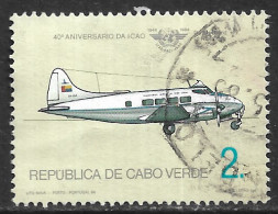 Cabo Verde – 1984 Civil Aviation Organization Anniversary 2. Used Stamp - Kap Verde