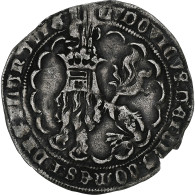 Comté De Flandre, Louis II De Mâle, 2 Groats Botdrager, 1365-1383, Argent - Andere & Zonder Classificatie