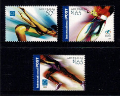 Australia 2004 Olympic Games  Set Of 3 MNH - Ongebruikt