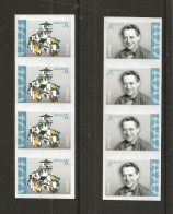 Norway Norge 2012 Thorbjørn Egner 100 Birthday Mi 1780-1781 In Strips Of Four  MNH(**) - Ongebruikt