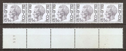 BELGIE * Nr R 58 * ROLZEGEL * Postfris Xx * WIT PAPIER - Rollen