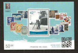 Norway Norge 2019   Miniature Sheet: International Stamp Exhibition NORDIA 2019, Sarpsborg. Mi Bloc 52  MNH(**) - Nuovi