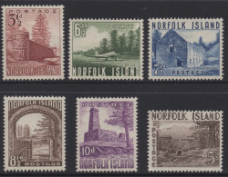 NORFOLK ISLAND 1953 PICTORIALS (DEFINITIVES) SET  MVLH - Norfolk Island