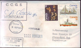 CANADA - CCGS MONTCALM - ARCTIC PATROL - 1979 - Expéditions Arctiques