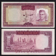 PERSIEN-PERSIA-IRAN - 100 RIALS 1969/1 Pick 86b Sig 12 VF (3) Schah Reza Pahlavi - Sonstige – Asien