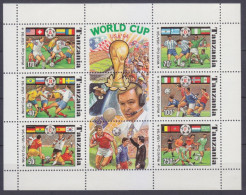 1994 Tanzania 1759-1765KL 1994 FIFA World Cup In USA / Satellite 8,00 € - 1994 – Estados Unidos