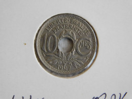 France 10 Centimes 1917 LINDAUER COCARDE NETTE (342) - 10 Centimes
