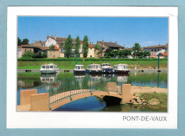 CP 01 -  Pont De Vaux - Son Port De Plaisance - Pont-de-Vaux