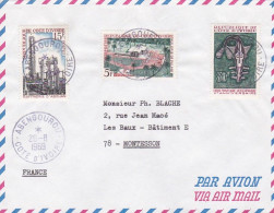 Côte D'Ivoire -1969--Lettre De ABENGOUROU Pour MONTESSON-78 (France) Timbres Divers Sur Lettre....cachet - Côte D'Ivoire (1960-...)