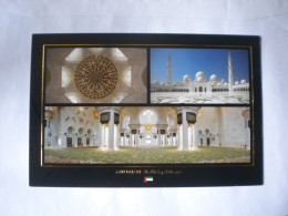 U A E United Arab Emirates Abu Dhabi  Sheikh Zayed Mosque   Neuve Multivues 3 - Ver. Arab. Emirate