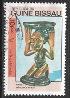 GUINE BISSAU – 1984 African Art 10P00 Used Stamp - Guinea-Bissau
