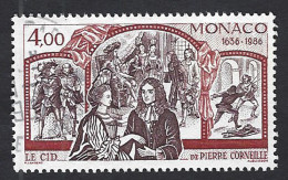 Monaco 1986; The Playwright Pierre Corneille Author Of "El Cid"; Used - Theater