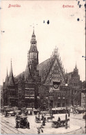 Breslau , Rathaus (Stempel: Breslau 1910) - Schlesien