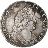 France, Louis XIV, 1/4 Ecu Aux Palmes, 1694, Réformé, Argent, TTB, Gadoury:152 - 1643-1715 Lodewijk XIV De Zonnekoning
