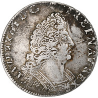 France, Louis XIV, 1/4 Ecu Aux Palmes, 1694, Réformé, Argent, TTB, Gadoury:152 - 1643-1715 Louis XIV Le Grand