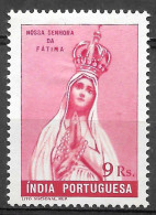 Portugal India 1949 - Nossa Senhora De Fátima», Coroada Af 392 - Portugees-Indië