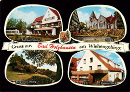 73813345 Bad Holzhausen Luebbecke Kurhaus Kirche Burgruine Limberg Pension Bad H - Getmold