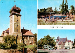 73813177 Delitzsch Schloss Bad Markt Delitzsch - Delitzsch