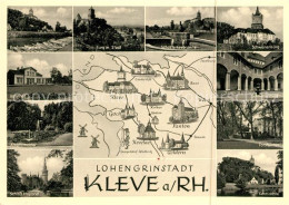 73105015 Kleve Bootsanlegestelle Bahnhof Amphitheater Schloss Mayland Kermisdahl - Kleve