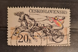 Czechoslovakia 1978 Horse Racing Steeplechase USED / CTO 20 H - Gebruikt