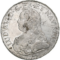 France, Louis XV, Ecu Aux Branches D'olivier, 1735, Bayonne, Argent, TTB - 1715-1774 Lodewijk XV