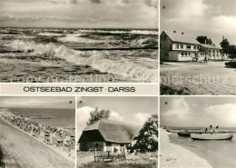 73102021 Zingst Ostseebad Ostseewellen FDGB Erholungsheim Stranddistel Schilfged - Zingst