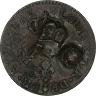 Trinité-et-Tobago, 2 Sous, 1789, Paris, Contremarquée TBO, Billon, TTB, KM:6 - Trindad & Tobago