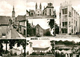 73101403 Werl Westfalen Basilika Missions-Museum Kurpark Kraemergasse Mariannenh - Werl