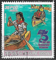 GUINE BISSAU – 1983 Scouting 35P00 Used Stamp - Guinea-Bissau