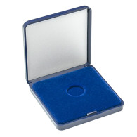 Lindner Münzetui Blaue Velourseinlage Für Münzen Bis Außen-Ø 18mm 2029-018 Neu - Materiale