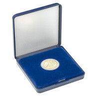 Lindner Münzetui Blaue Velourseinlage Für Münzen Bis Außen-Ø 26mm 2029-026 Neu - Materiale