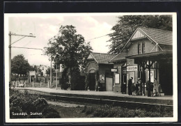 AK Soestdijk, Station-Bahnhof  - Soestdijk
