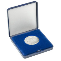 Lindner Münzetui Blaue Velourseinlage Für Münzen Bis Außen-Ø 33mm 2029-033 Neu - Materiale