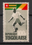 TOGO - 1965 - Poste Aérienne PA N°YT. 48 - Jeux Africains / Football - Neuf Luxe ** / MNH / Postfrisch - Togo (1960-...)