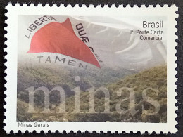 C 3181 Brazil Depersonalized Stamp Minas Horizontal Flag Tourism 2012 With Legend - Gepersonaliseerde Postzegels