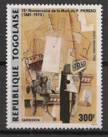 TOGO - 1988 - Poste Aérienne PA N°YT. 653 - Picasso - Neuf Luxe ** / MNH / Postfrisch - Togo (1960-...)