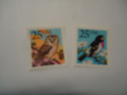 UNITED STATES MNH 2 STAMPS BIRD BIRDS  OWLS - Canards