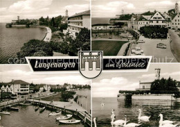 73095284 Langenargen Bodensee Schloss Hafen  Langenargen Bodensee - Langenargen