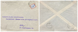 O) 1924 SUDAN, KHARTOUM, CAMEL POST 15morg Brown Ultra,  THE ANGLO EGYPTIAN BANK, CIRCULATED COVER - Sudan (1954-...)