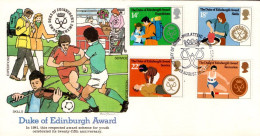 GB FDC 1981 PRIX DU DUC D'EDINBURGH - 1981-1990 Em. Décimales