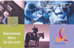 Télécarte France (03/00) -Bienvenue Dans La Vie.com (motif, état, Unités, Etc Voir Scan) + Port - Non Classés